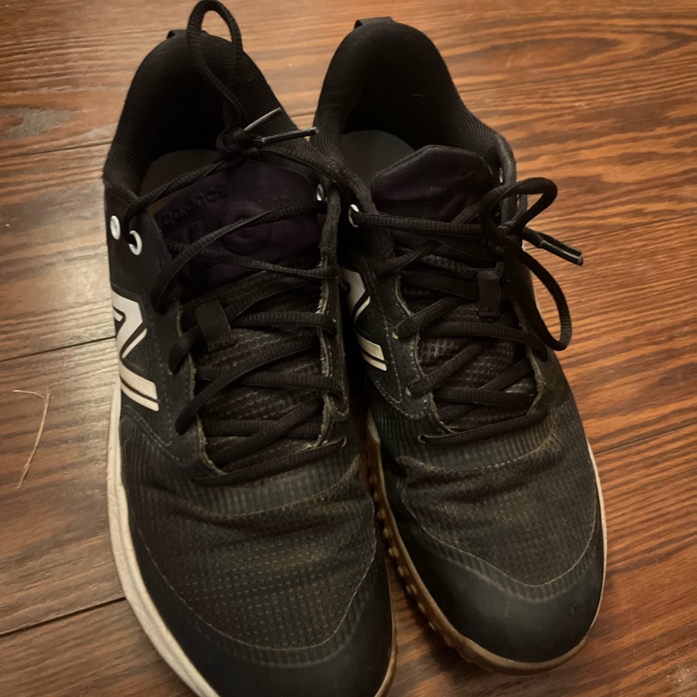 New Balance Black Sneakers with White Details